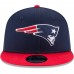 Youth New England Patriots New Era Navy/Red Baycik 9FIFTY Snapback Adjustable Hat 3204329